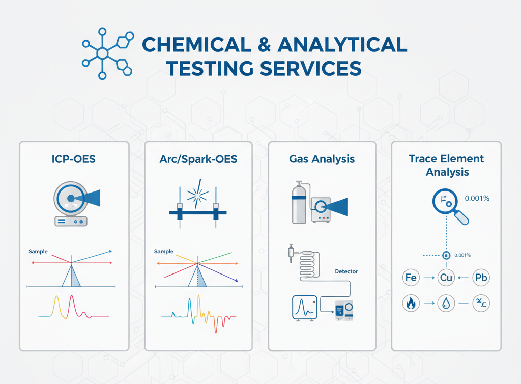 Chemical and Analytical Capabilities Infographic